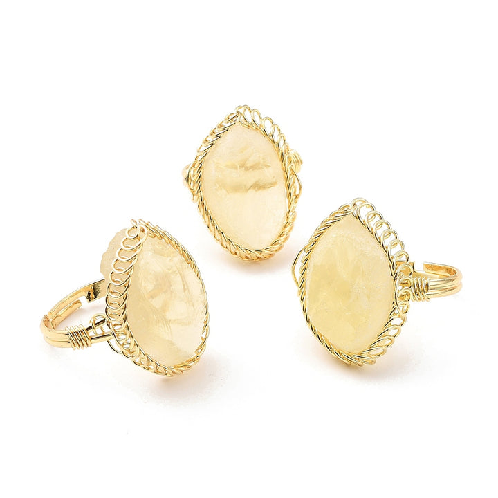 anillo citrino