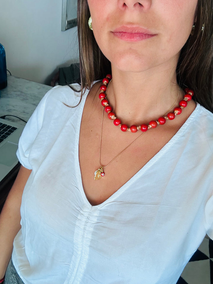 ceramica rojo