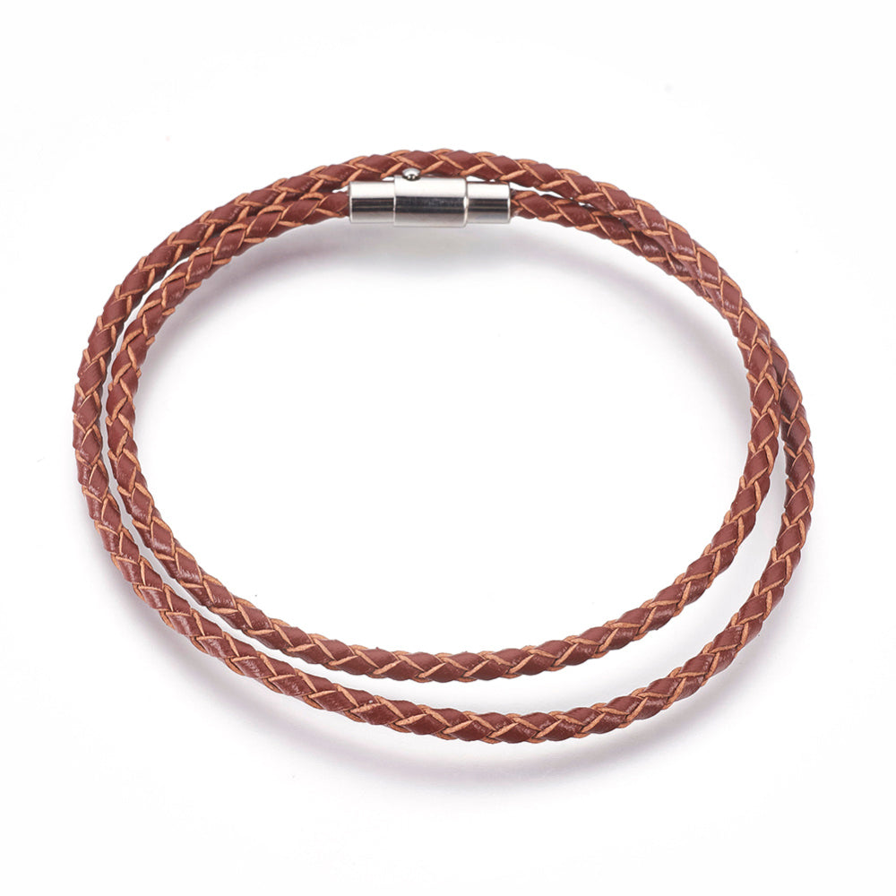 Pulsera Cuero Café MEN