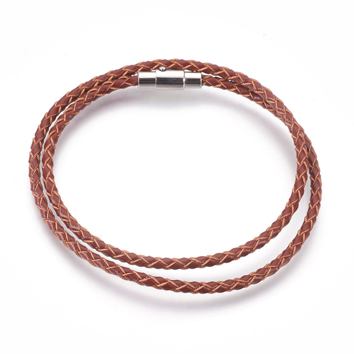 Pulsera Cuero Café MEN