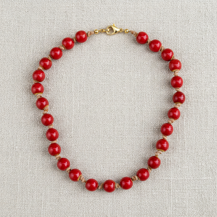 ceramica rojo