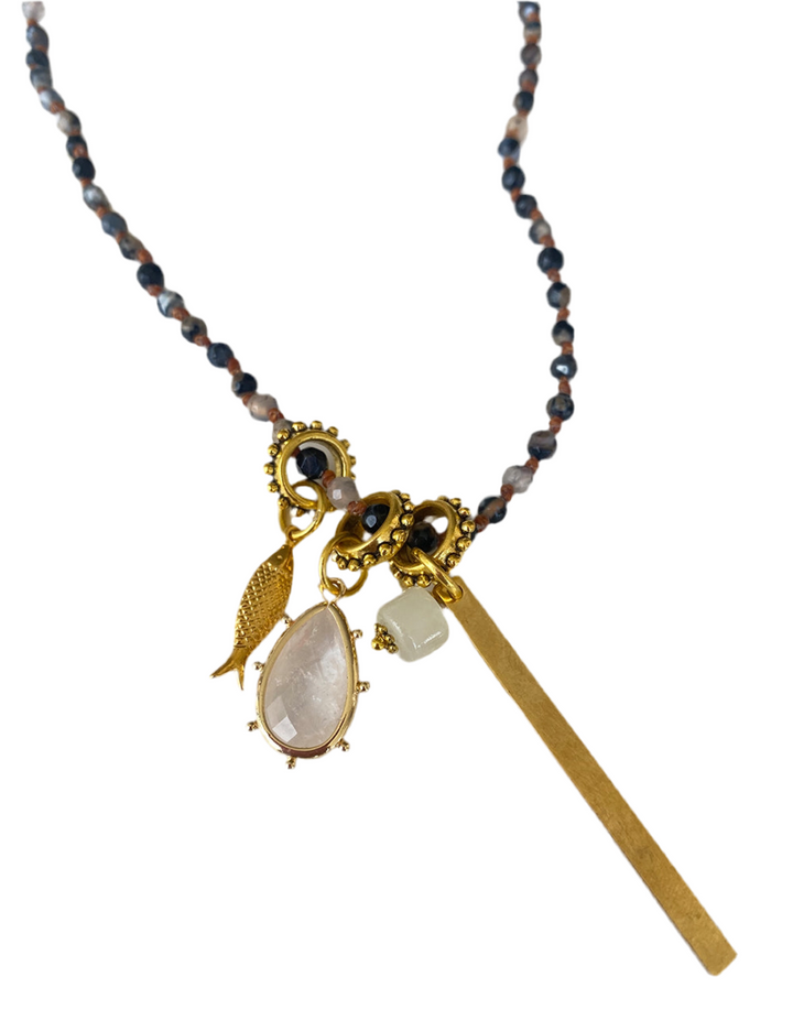 Collar Clara Agatha Negra