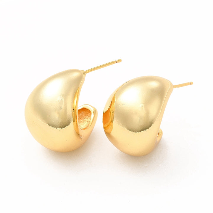 Aros cupula dorados