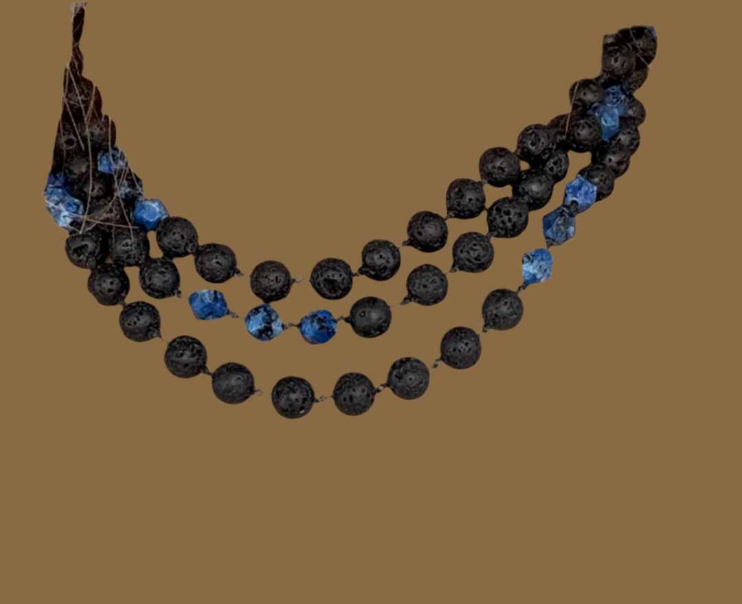 Negro con azul