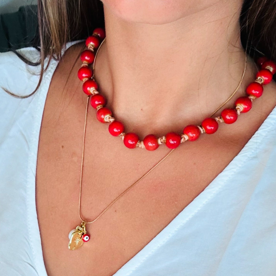 ceramica rojo