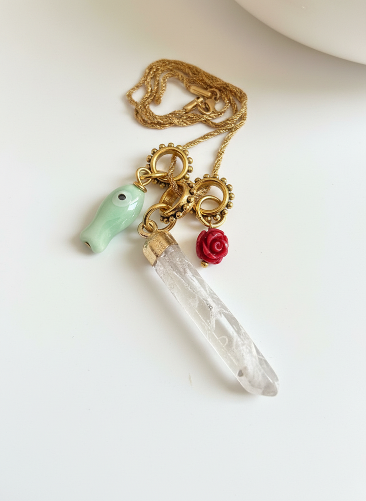 Corina tres colgantes