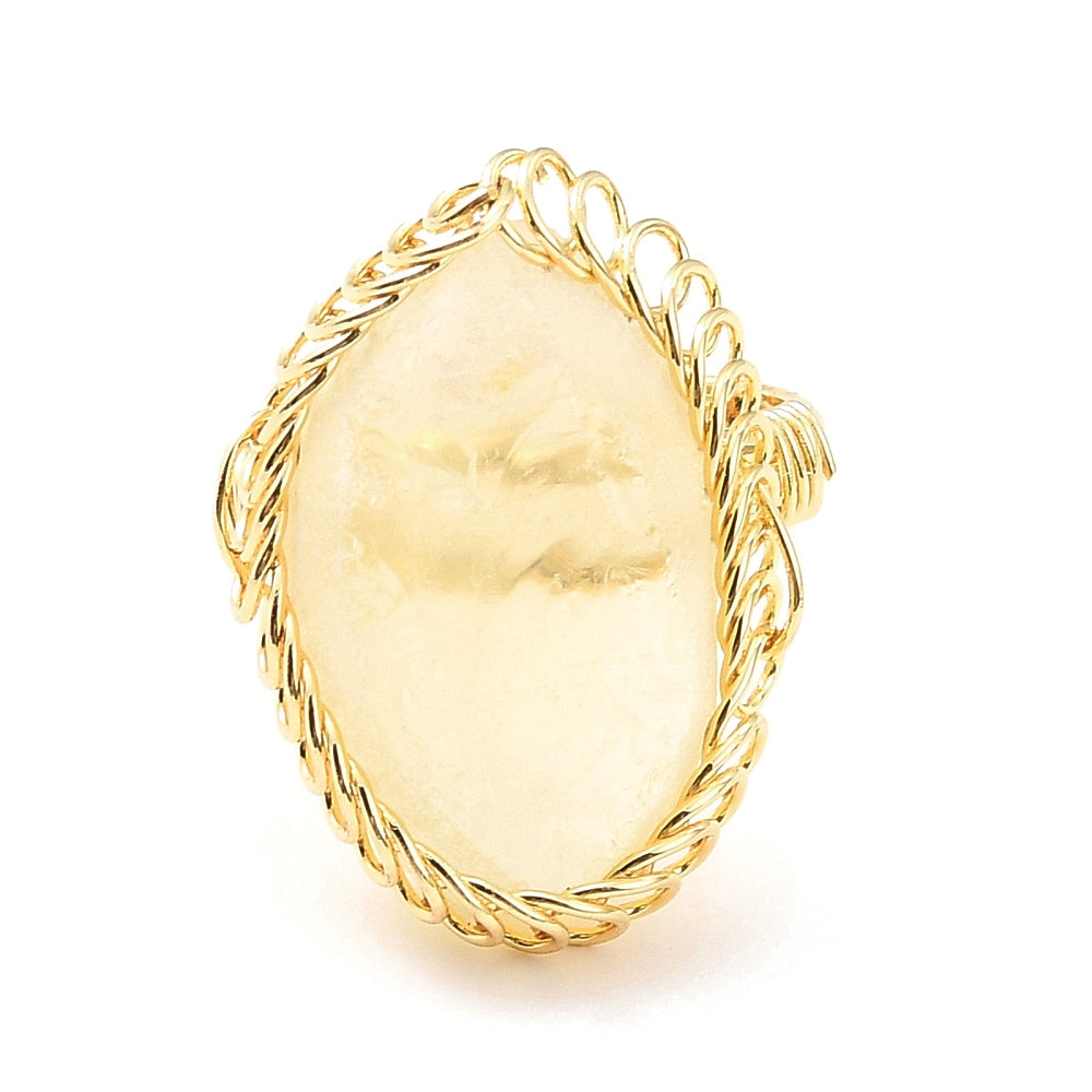 anillo citrino
