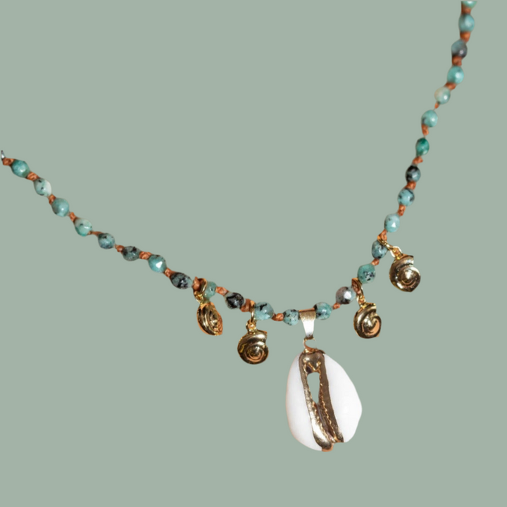 Collar Juana Agata Turquesa