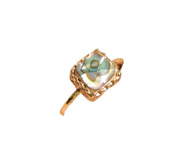 Anillo concha de perla
