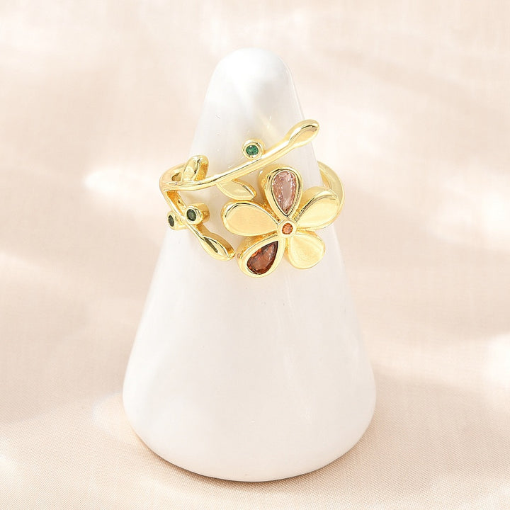 Anillo Flores circones
