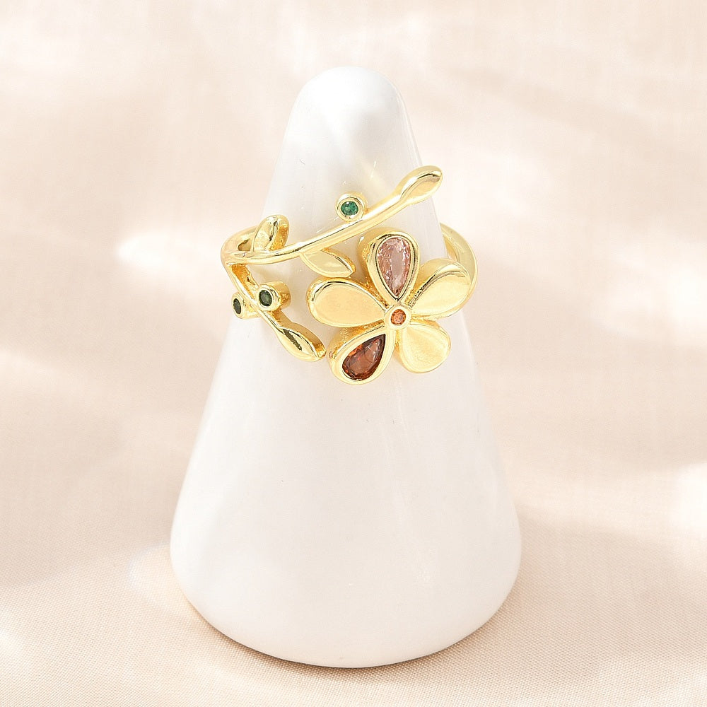 Anillo Flores circones